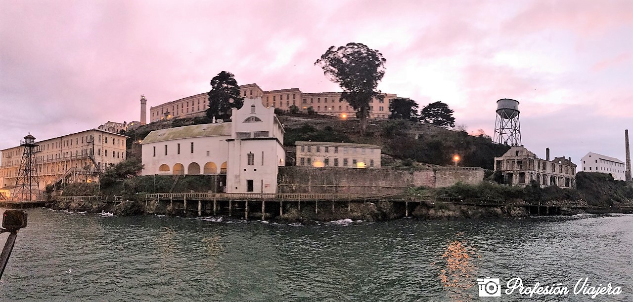Alcatraz Costa oeste de los estados unidos en auto recorrido puente golden gate de san francisco by profesion viajera